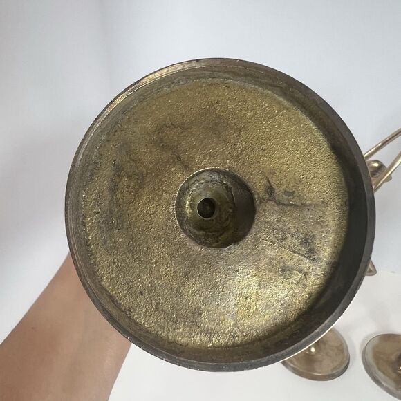 Ballerina Dancer Nude Sculpture Trio MCM Vintage Metal Decor - Picture 9 of 12